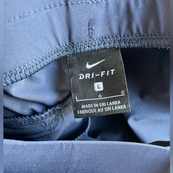 Women’s Nike Dri-Fit Navy Pants – Size Large - Picture 4 of 11
